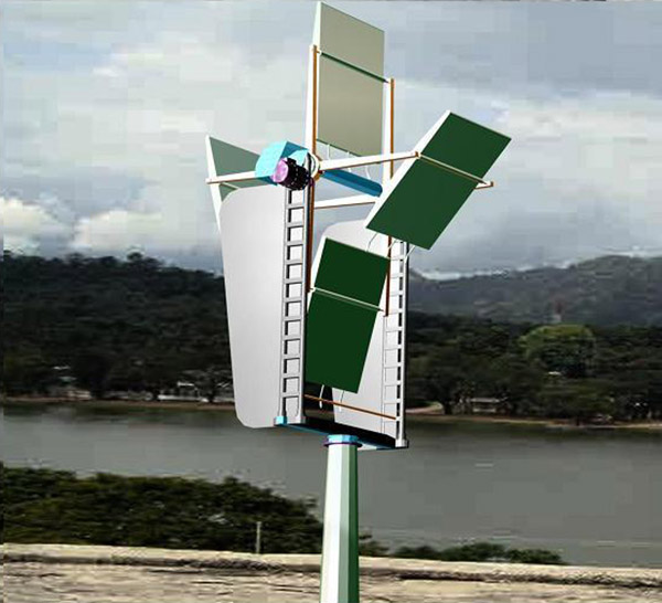Lateral Axis Wind Turbine